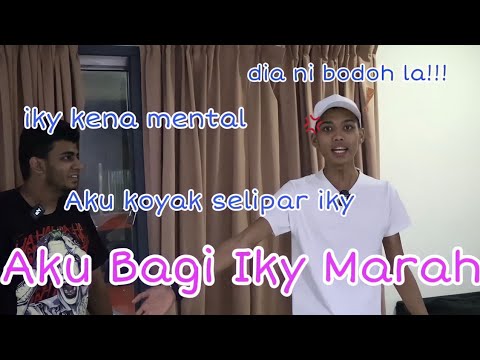 Aku Bagi Iky M4rah - Aku Koyak Selipar Iky