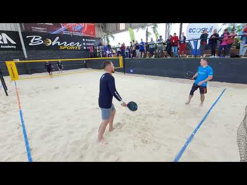 SEMIFINAL - Beach Tennis - Dupla Masc C - E.Velho/L.Rauber x G.Ferri/F.Balbinot #final #beachtennis