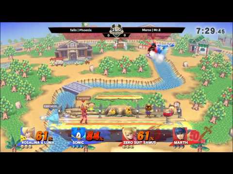 2GGC: Genesis Saga - falln + Phoenix Vs. Marss + Mr.E Losers Side - Smash Wii U