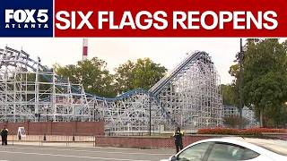 Download lagu Six Flags Over Georgia reopens after deadly Goliath incident | FOX 5 News mp3