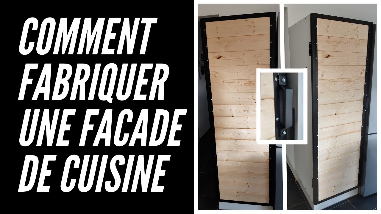 PORTE DE CUISINE BOIS/METAL INDUSTRIEL