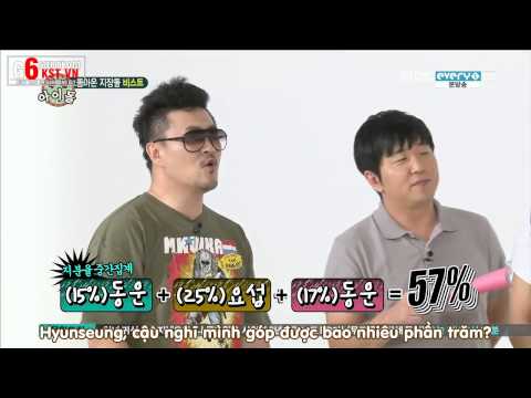 [Vietsub] 130821 Weekly Idol BEAST Ep 1 Part 1-3 by G6subteam