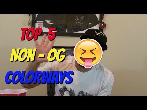 TOP 5 NON-OG JORDAN Colorways In My Collection
