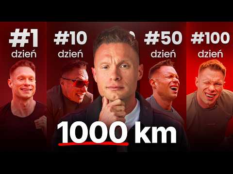 Próbowałem przebiec 1000 km w 100 dni i stało się to…!