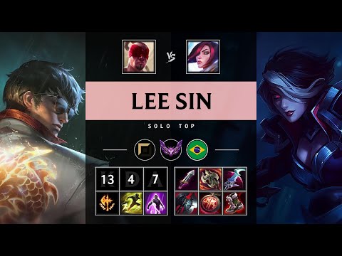 Lee Sin Top vs Fiora - BR Master Patch 25.06