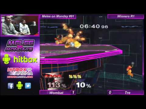 Wombat (Samus) vs Tre (Fox)