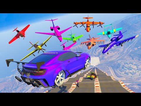 MEGA RAMPA TODOS CONTRA MI 999.000% IMPOSIBLE! ESPECIAL 1 HORA DE SUFRIMIENTO!! - GTA V ONLINE