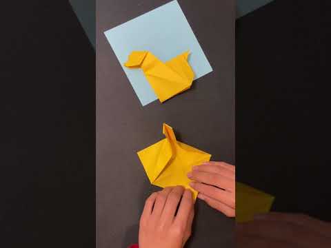 Origami barking dog(simple)