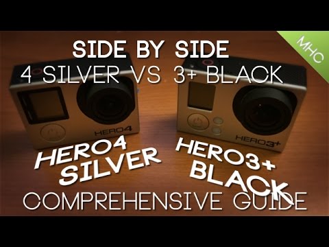 GoPro Hero4 SILVER vs GoPro Hero3+ BLACK HD