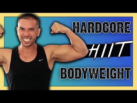 10 Min HARDCORE HIIT Bodyweight Workout :: No-Equipment, Bodyweight Blast, Fat Burning Workout