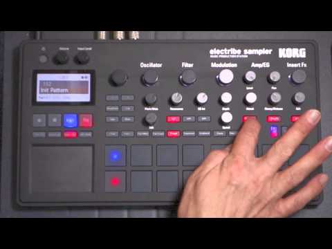 Korg Electribe Sampler hands-on