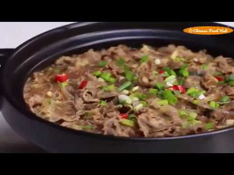 Claypot Rice Vermicelli Beef Soup with Sha Cha Sauce...