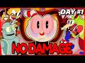 Can I Beat Cuphead WITHOUT Getting Hit Day 1