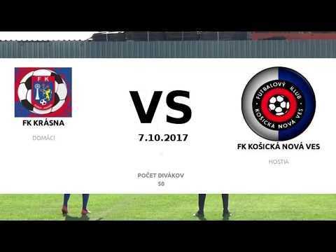 FK KOŠICKÁ NOVÁ VES vs FK KRÁSNA 7.10.2017