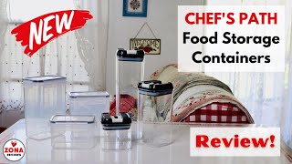 CHEF'S PATH - Airtight Food Storage Container Set ❤️ FULL Review ⭐️