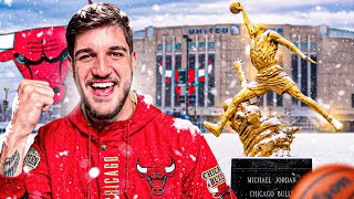 COMO É ASSISTIR UM JOGO DO CHICAGO BULLS? (VLOG)