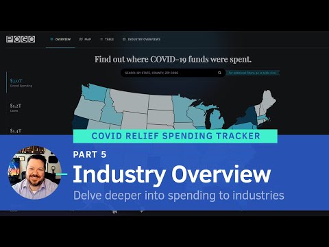 COVID Relief Spending Tracker (Part 5): Industry Overview