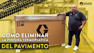Cómo remover pintura termoplástica con una escarificadora: Guía paso a paso