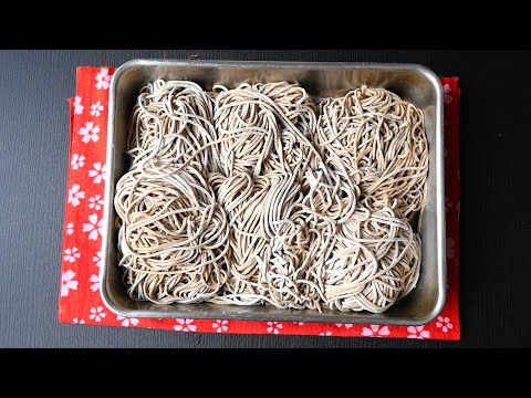 Homemade Soba with KitchenAid Stand Mixer | wa's Kitchen
