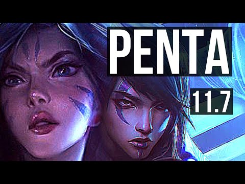KAI'SA & Sett vs APHELIOS & Thresh (ADC) | Penta, 77% winrate, 13/3/9 | KR Challenger | v11.7