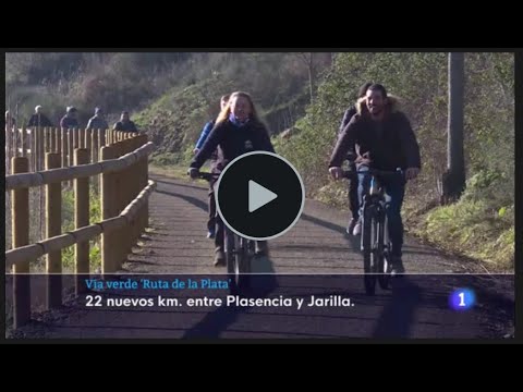 Vía Verde Ruta de la Plata abre 22 km más entre Plasencia y Jarilla