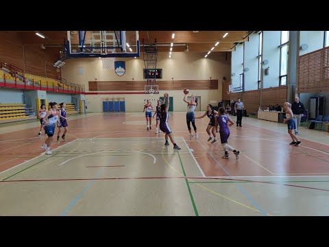 Vrhunci tekme pionirk U15 proti ŽKK Maribor bele (18.10.2020)