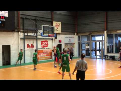 BBC Olympia Denderleeuw Land Miniemen vs Ronse 5/1/2014