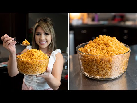 The PERFECT Restaurant Style Mexican Rice