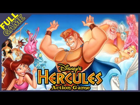 Disney's Hercules Longplay (PS1) | Full Game Walkthrough
