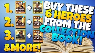 6 HEROES You SHOULD BUY From The COLLECTION BOOK! | Fortnite Save The World