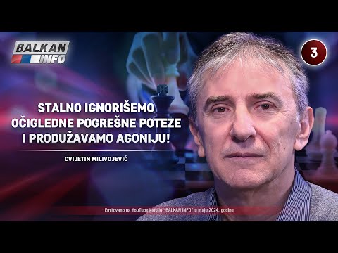 INTERVJU: Cvijetin Milivojević - Samo ignorišemo očigledne greške i produžavamo agoniju! (14.5.2024)