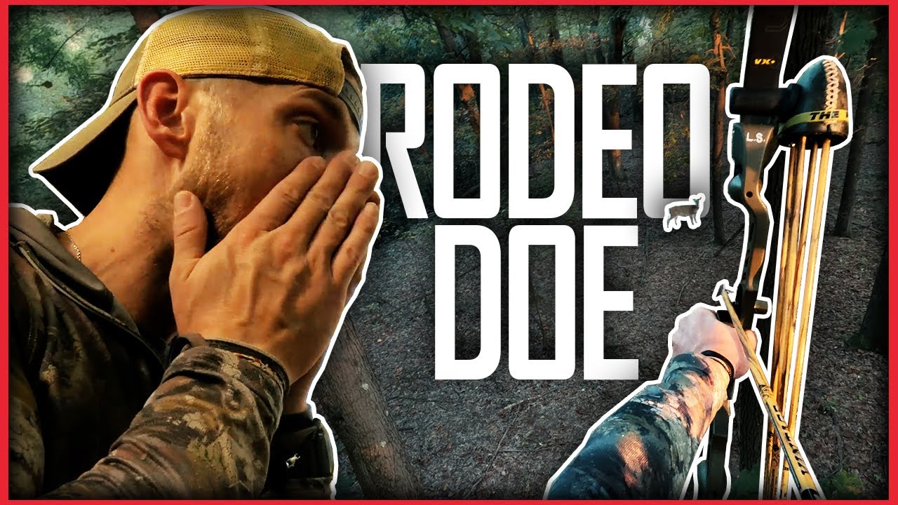 RODEO DOE | She Goes Down In The Neighboring Backyard!