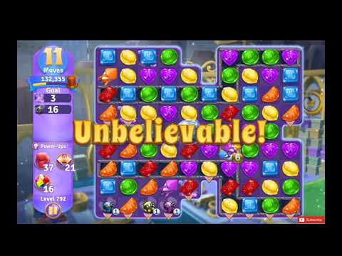 Wonka's World of Candy Level 792 NO BOOSTERS - A S GAMING ✔