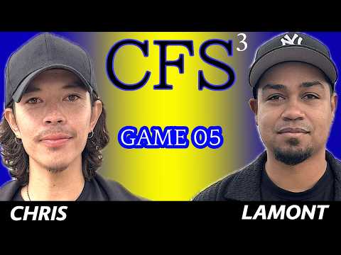 WINNERS QUARTER FINALS: Chris Chann vs Lamont Holt - Competitive Flatground Skateboarding 3 Game 5