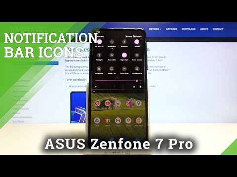 Customize Notification Bar – Add Icons to Notification Bar on ASUS Zenfone 7 Pro