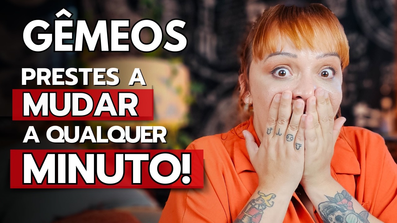 GÊMEOS INSANO! TEM DATA MARCADA! NÃO ESTRANHE! VAI CHEGAR DEIXANDO TODO MUNDO ABISMADO!