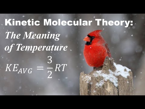The Meaning of Temperature Proof - Kinetic Molecular Theory