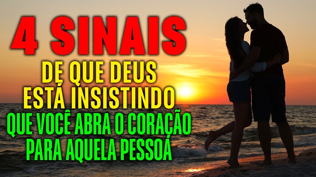 Deus Está Insistindo A Ter Um Relacionamento Com Essa Pessoa. Não Vá Embora!!