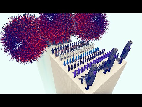 100x CACTUS & GIANT vs EVERY GOD🌵Totally Accurate Battle Simulator TABS