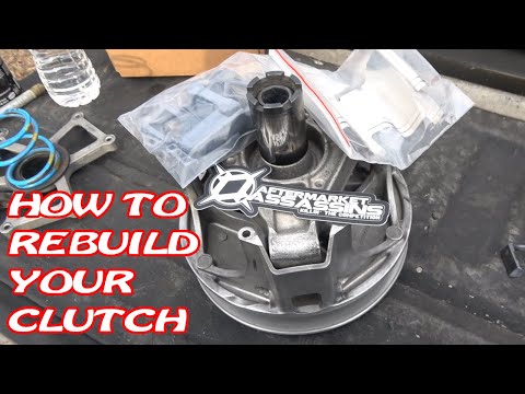 How to Rebuild your CVT Clutch - Polaris RZR Turbo S XPT RS1 - Plus Tricks and Tips!