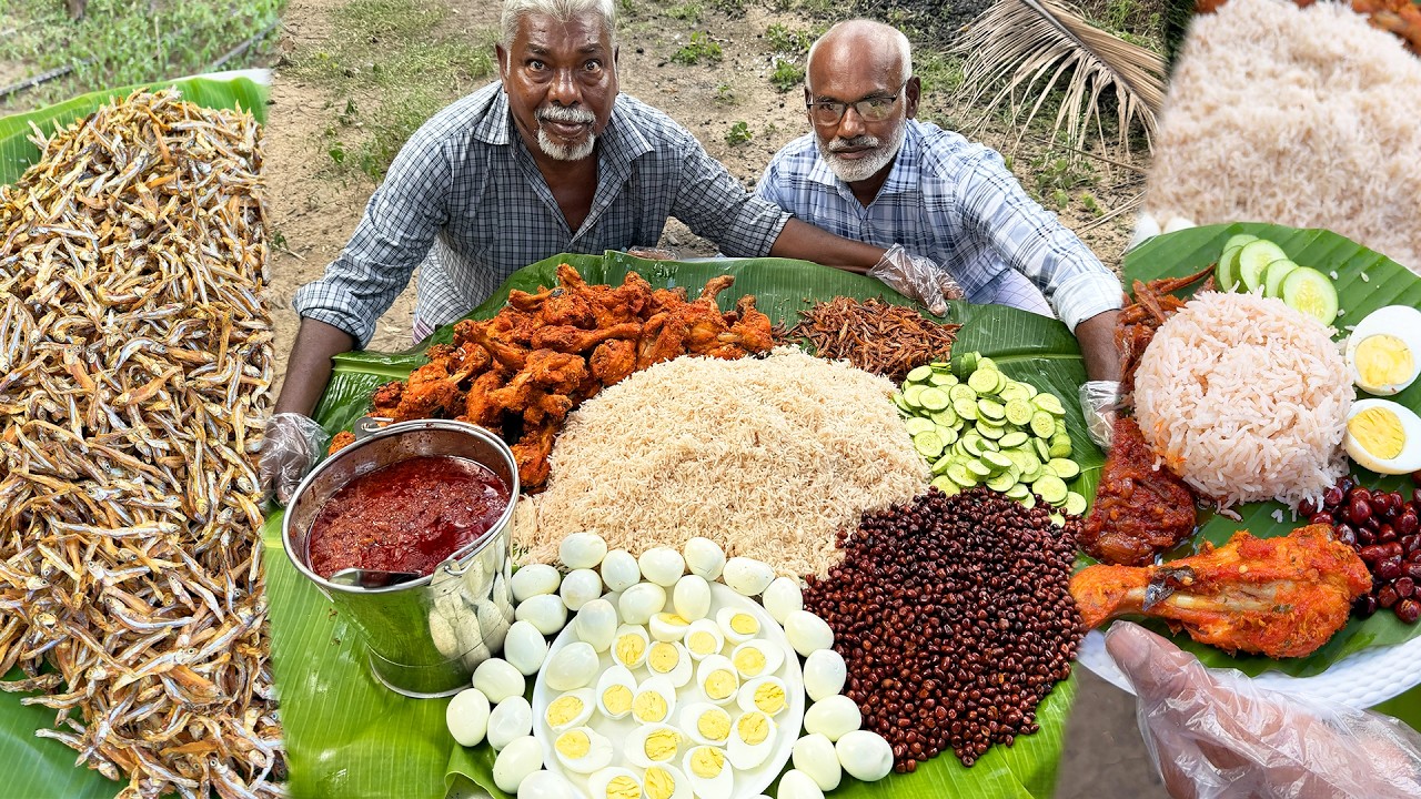 MALAYSIAN NASI LEMAK RECIPE FULL PROCESS | Traditional Malaysian Nasi lemak From Scratch