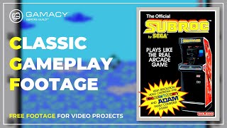 ColecoVision / SubRoc (1983) - Classic Game Footage (CGF)