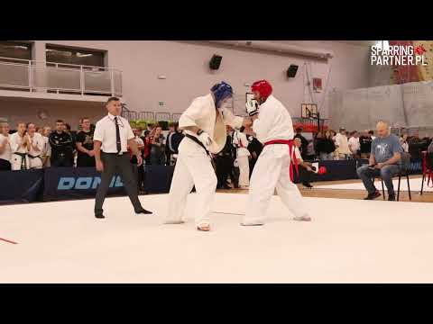 Mariusz Zieliński vs Rafał Koralewski Mistrzostwa Polski OPEN Karate Kyokushin Warszawa 2024