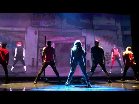 Paula Abdul- Janet Jackson "Nasty" Choreography (Straight Up Paula Tour- Northfield)
