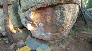 Video thumbnail of Brainstorm, 7a. Albarracín