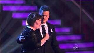 Susan Boyle &amp; Donny Osmond (Duet/Serenade) ~ &quot;This Is The Moment&quot; ~ Dancing With The Stars