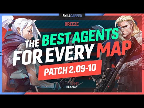 The BEST AGENTS For EVERY MAP In PATCH 2.09-2.10 - Valorant Tier List