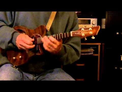 Jazz Mandolin - When Sunny Gets Blue played by Pete Martin