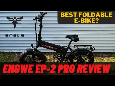 ENGWE EP-2 Pro 750W Foldable Electric Bike // Fat Tire EBike Review & Test Ride