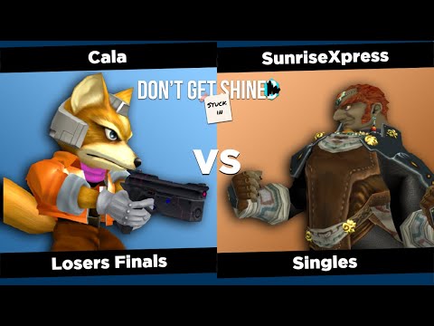 Don't Get Stuck in Shine SSBM - Singles - Losers Finals - Cala (Falco, Fox) vs SunriseXpress (Ganon)